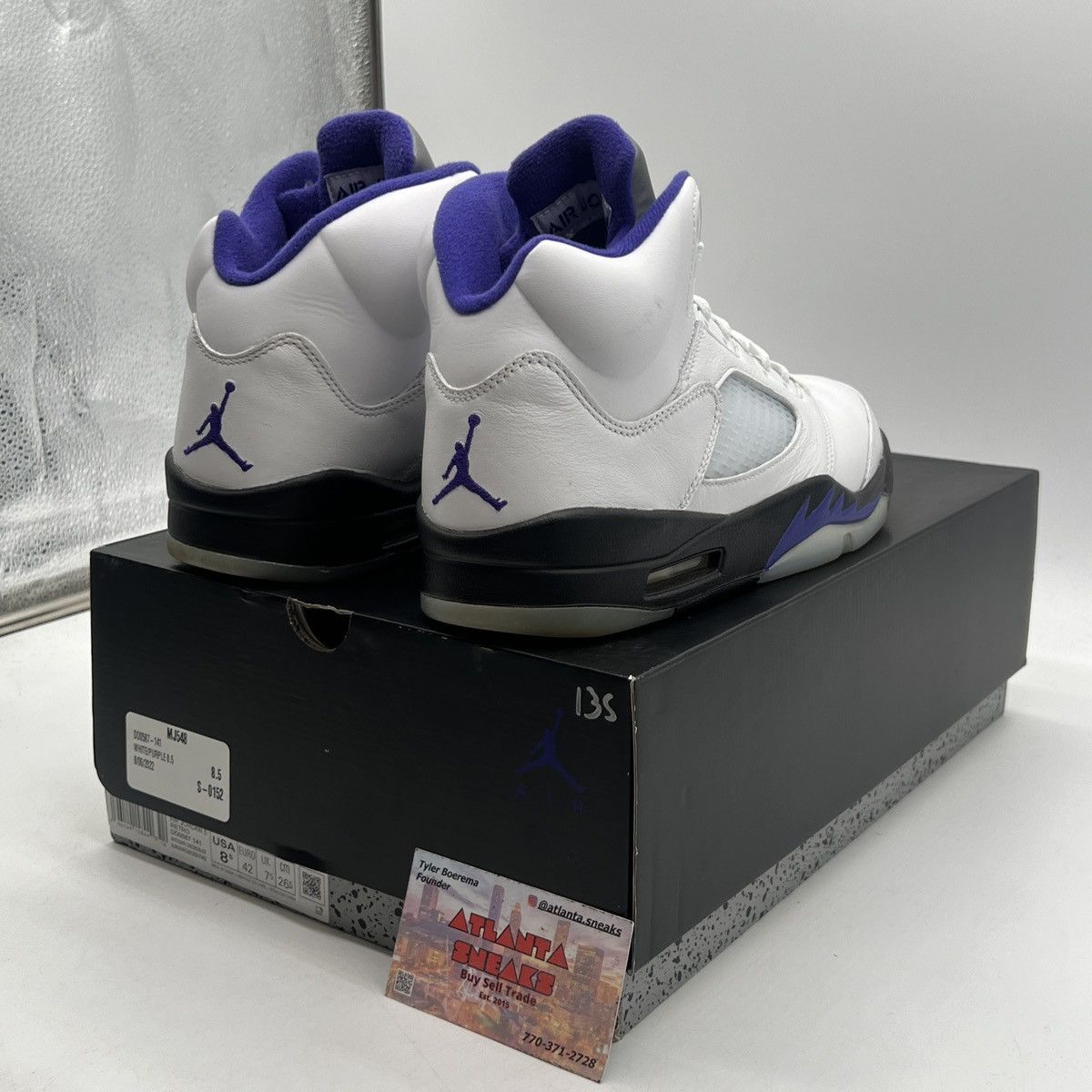 Jordan Brand Air Jordan 5 concord Size US 8.5 / EU 41-42 - 5 Thumbnail