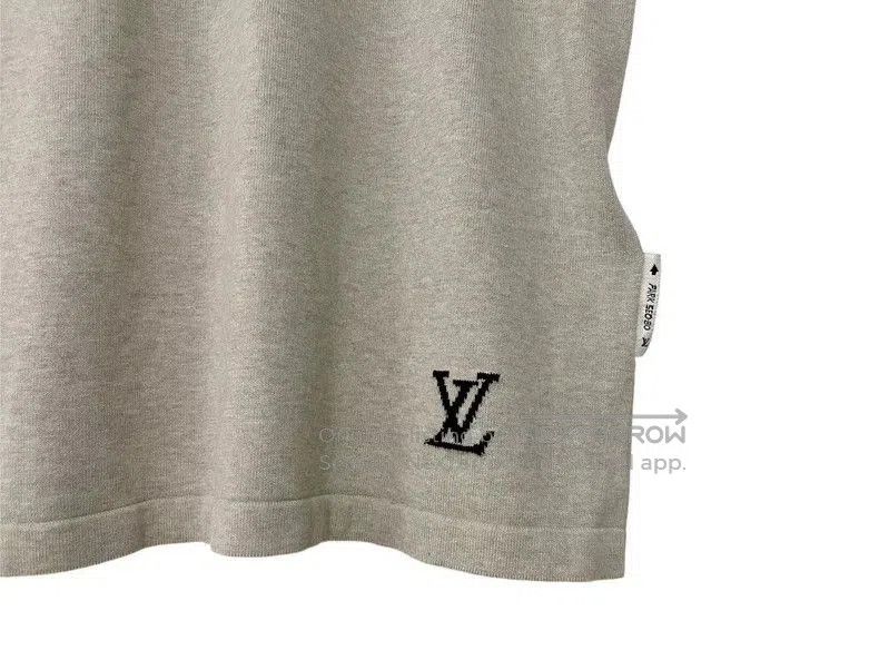 Louis Vuitton Louis Vuitton x Park Seo Bo Knit Slogan Tee. Size US XS / EU 42 / 0 - 3 Thumbnail