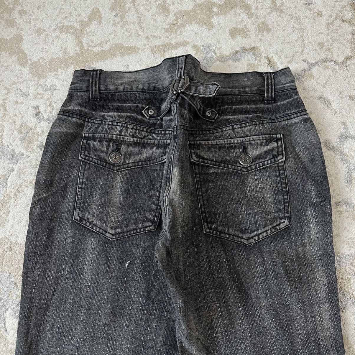 In The Attic rare 00s In The Attic Japanese Archive Faded Black Denim Size US 34 / EU 50 - 7 Thumbnail