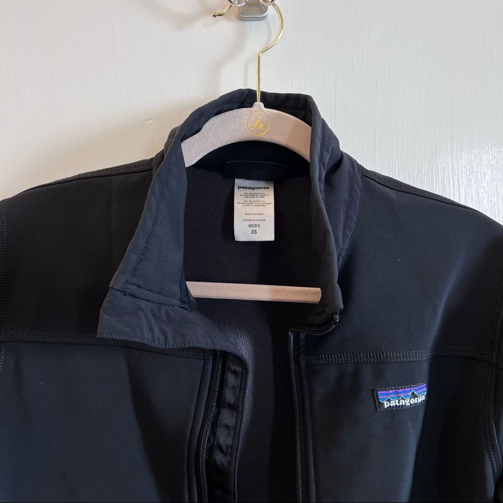 Patagonia Patagonia Men's Black Softshell Fleece-Lined Jacket Size US XS / EU 42 / 0 - 8 Thumbnail