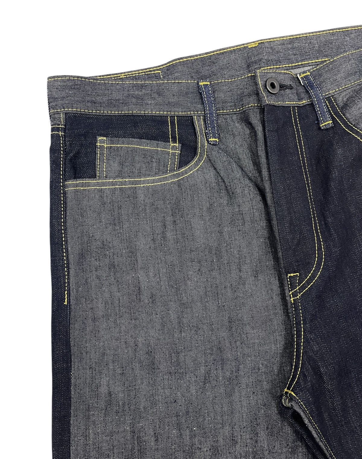 Kapital × Kapital Kountry Kapital Mottainai Denim Double Tones Jeans Size US 34 / EU 50 - 4 Thumbnail