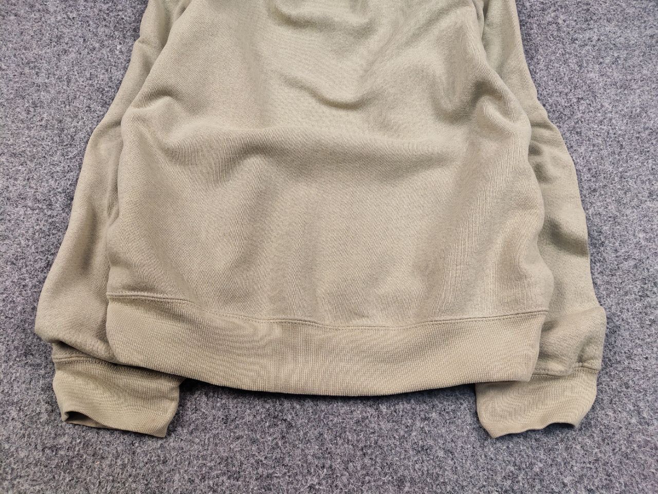 Fruit Of The Loom Vintage 90's Fruit Of The Loom Blank Crew Chek Sweatshirt Size US L / EU 52-54 / 3 - 9 Thumbnail