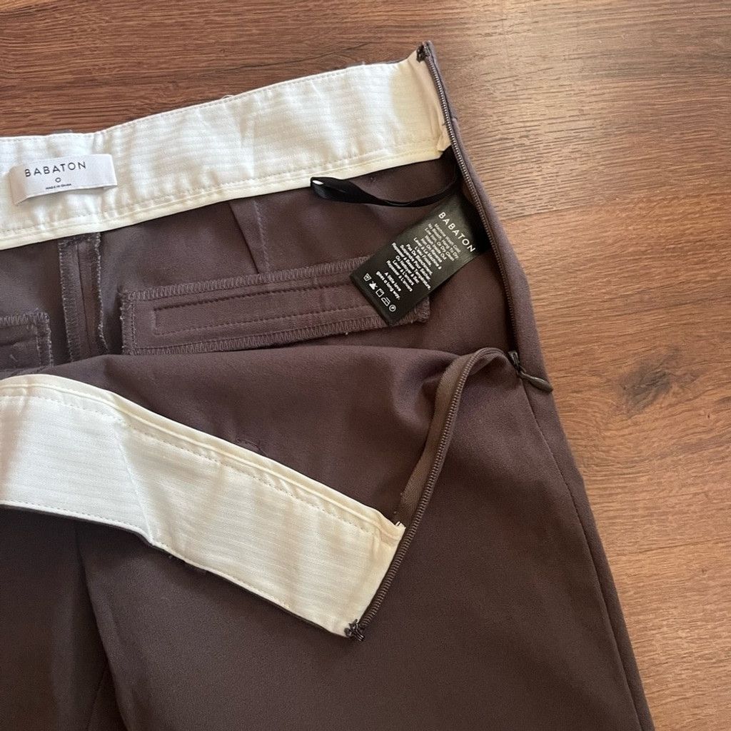 Aritzia NWT Babaton Elliot Pants – “Charred” (Aritzia) 🖤 Size 25" / US 0 / IT 36 - 5 Thumbnail