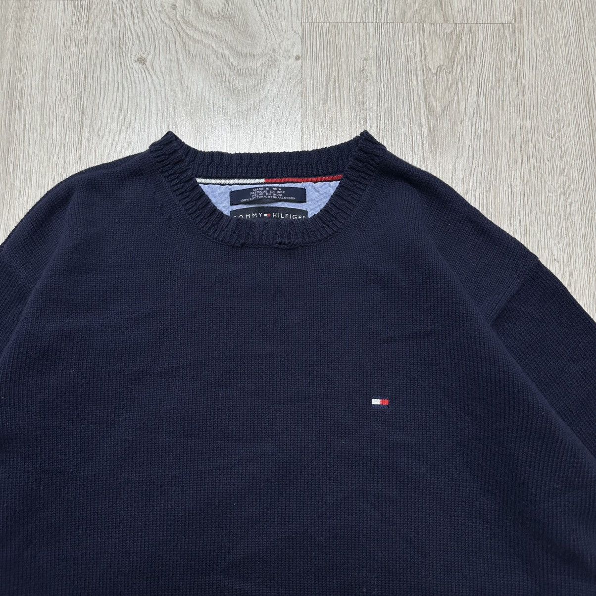 Tommy Hilfiger Vintage Tommy Hilfiger sweater Size US L / EU 52-54 / 3 - 3 Thumbnail