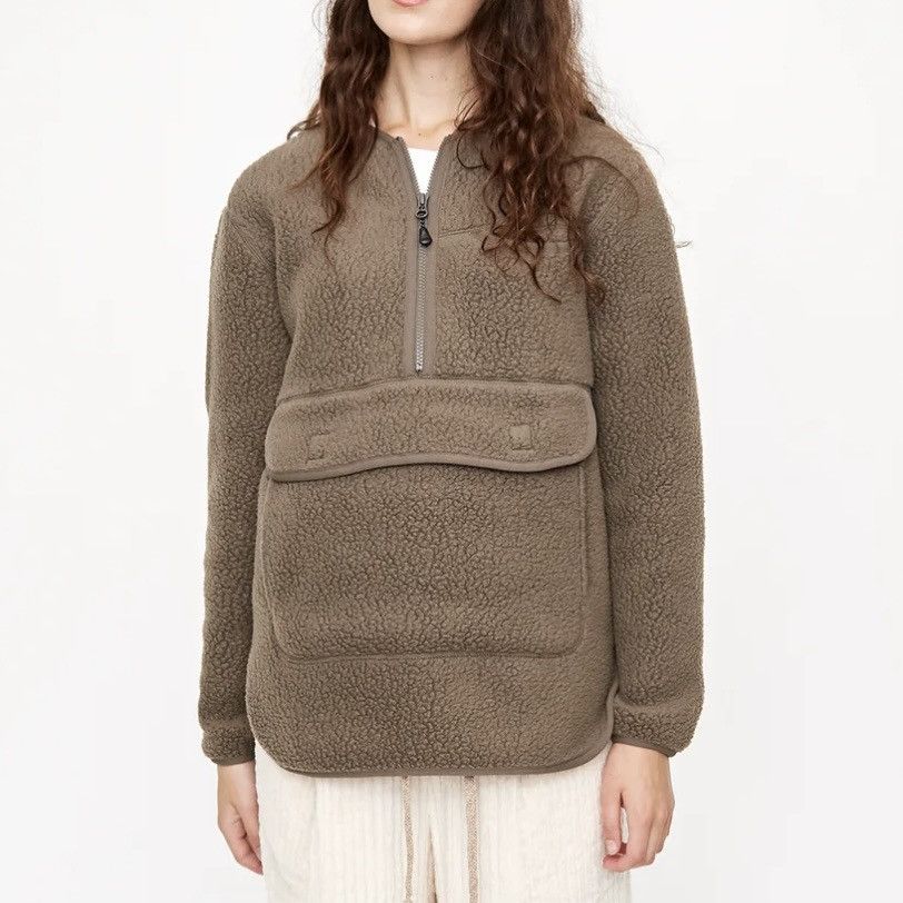 Snow Peak Thermal boa kangaroo fleece pullover Size US XS / EU 42 / 0 - 1 Thumbnail