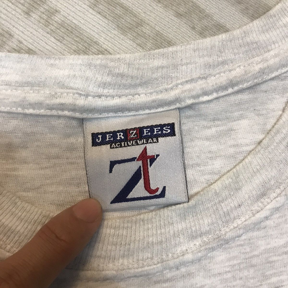Jerzees × Vintage VINTAGE HP INVENT L/S CENTER 90s RARE TEE Size US XL / EU 56 / 4 - 3 Thumbnail