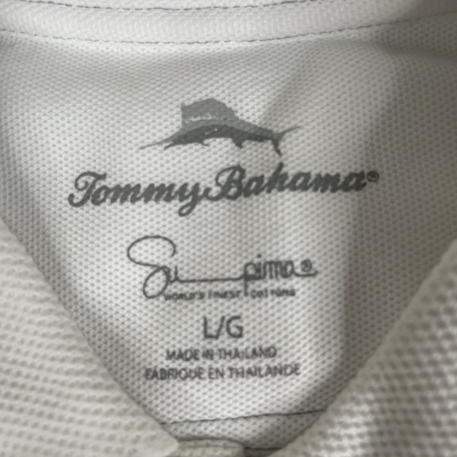 Tommy Bahama Tommy Bahama Polo Shirt Mens Large Supreme Pima Short Sleeve Size US L / EU 52-54 / 3 - 6 Thumbnail