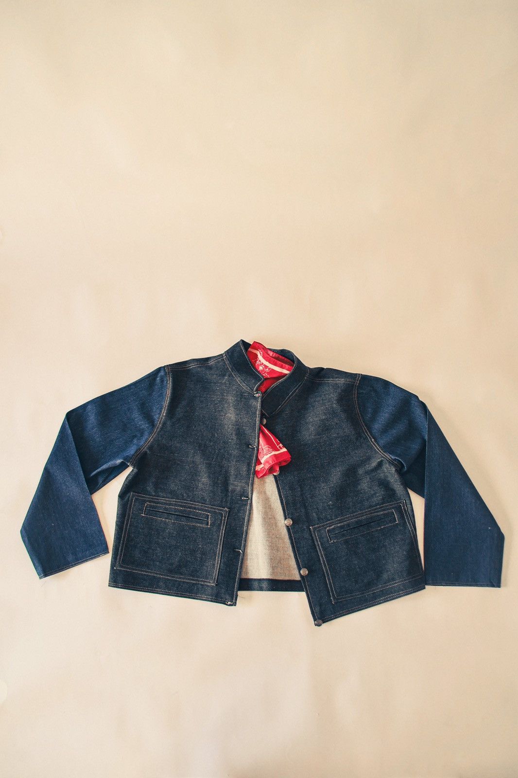 Handmade Denim Jacket X Japanese Brand Size US M / EU 48-50 / 2 - 3 Thumbnail
