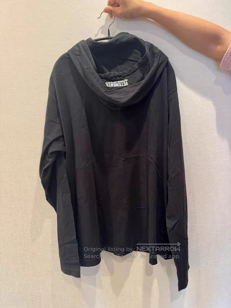 Vetements VETEMENTS Titanic Print Lightweight Hooded Sweatshirt Size US S / EU 44-46 / 1 - 2 Thumbnail