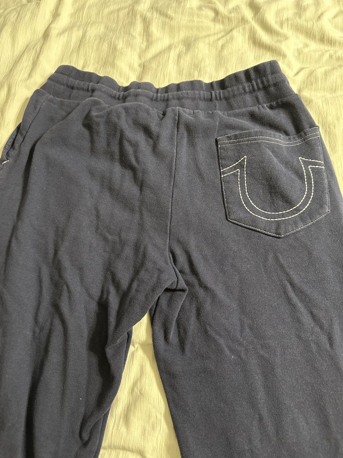 True Religion True Religion Navy Drawstring Sweatpants Size US 32 / EU 48 - 2 Thumbnail