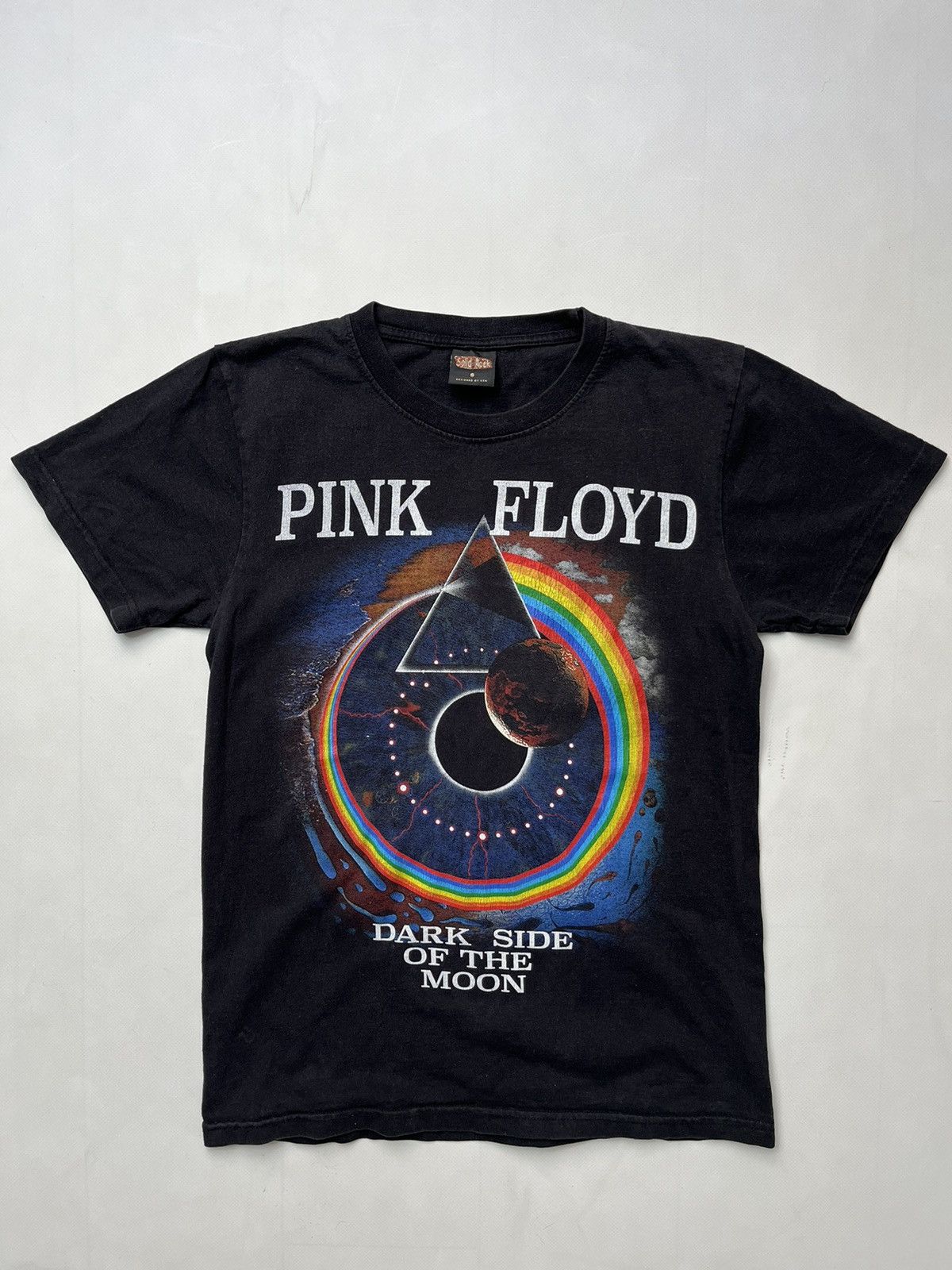 Band Tees × Vintage Vintage Pink Floyd Dark side of the moon t-shirts Size US S / EU 44-46 / 1 - 1 Thumbnail