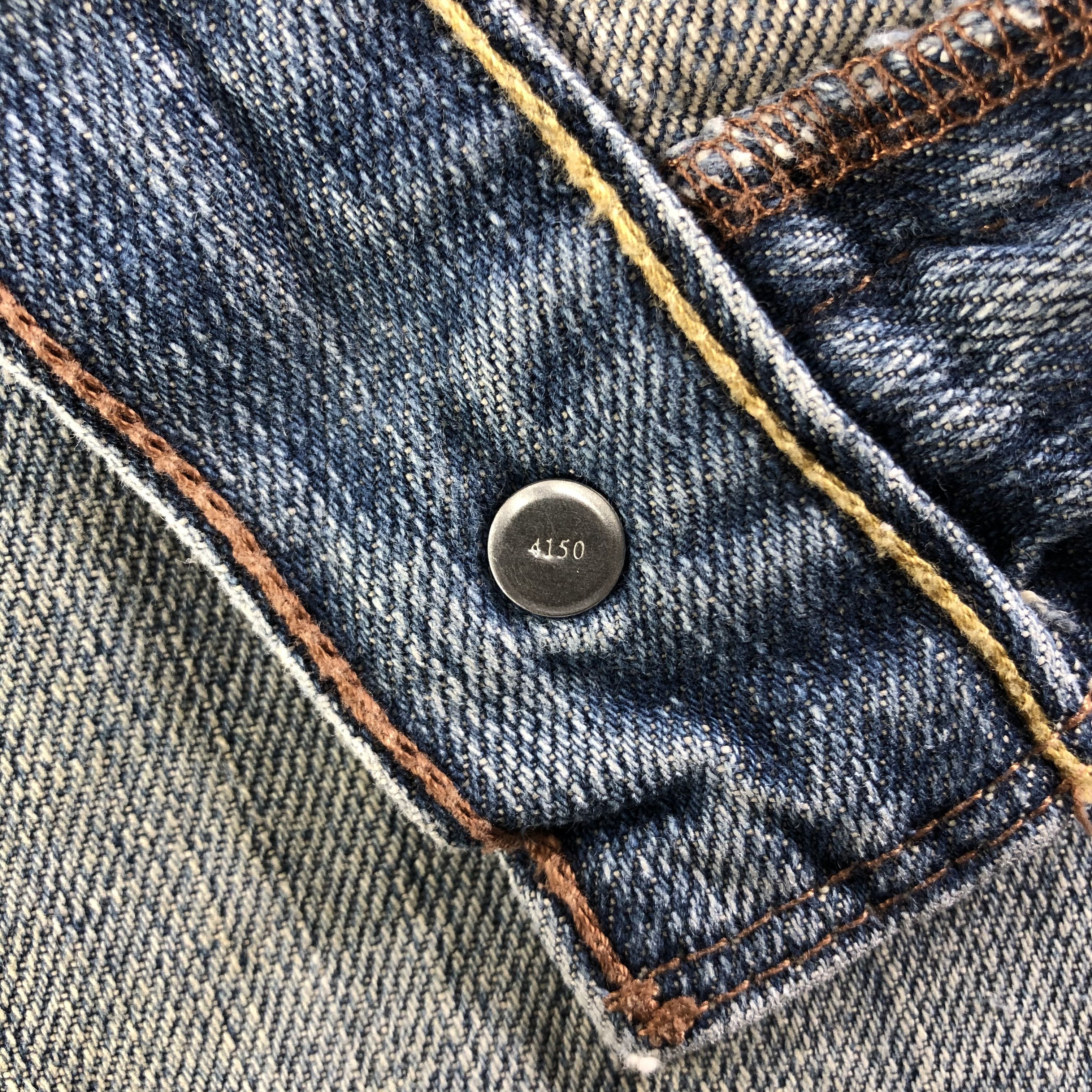 Levi's Vintage Blue Wash Levis 569 Jeans-J3144 Size US 38 / EU 54 - 9 Thumbnail