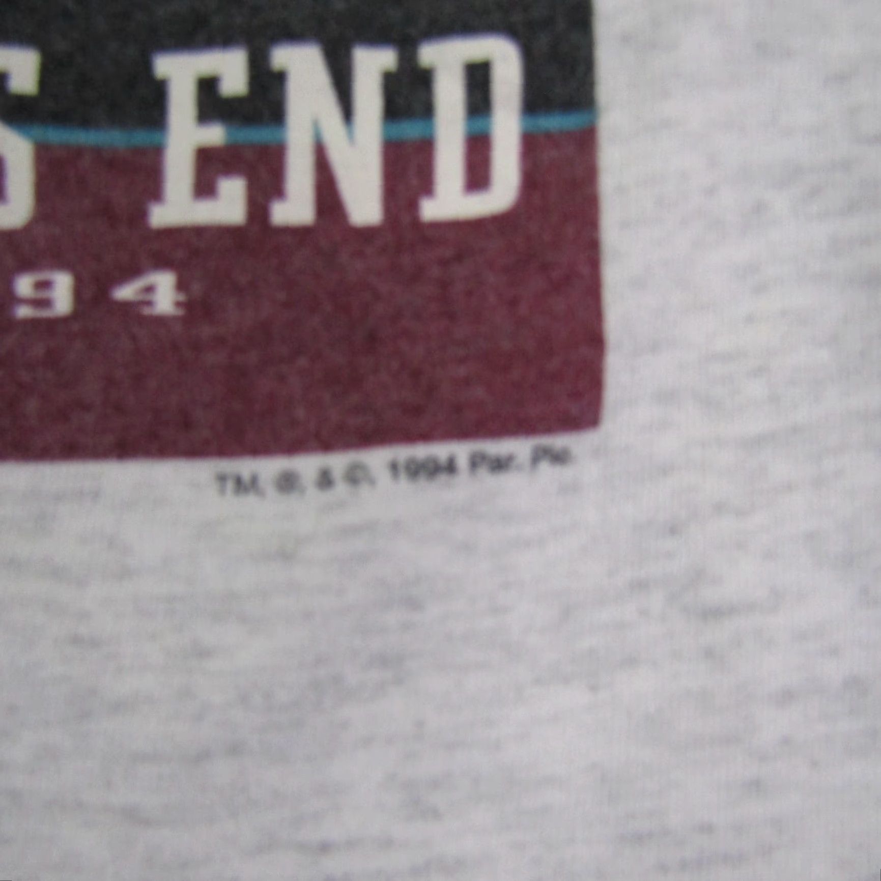NEXT VINTAGE Star Trek Shirt Mens Medium White T-Shirt 90s Graphic Print Journeys End 1994 90s Star Trek Mens M Size US M / EU 48-50 / 2 - 3 Thumbnail