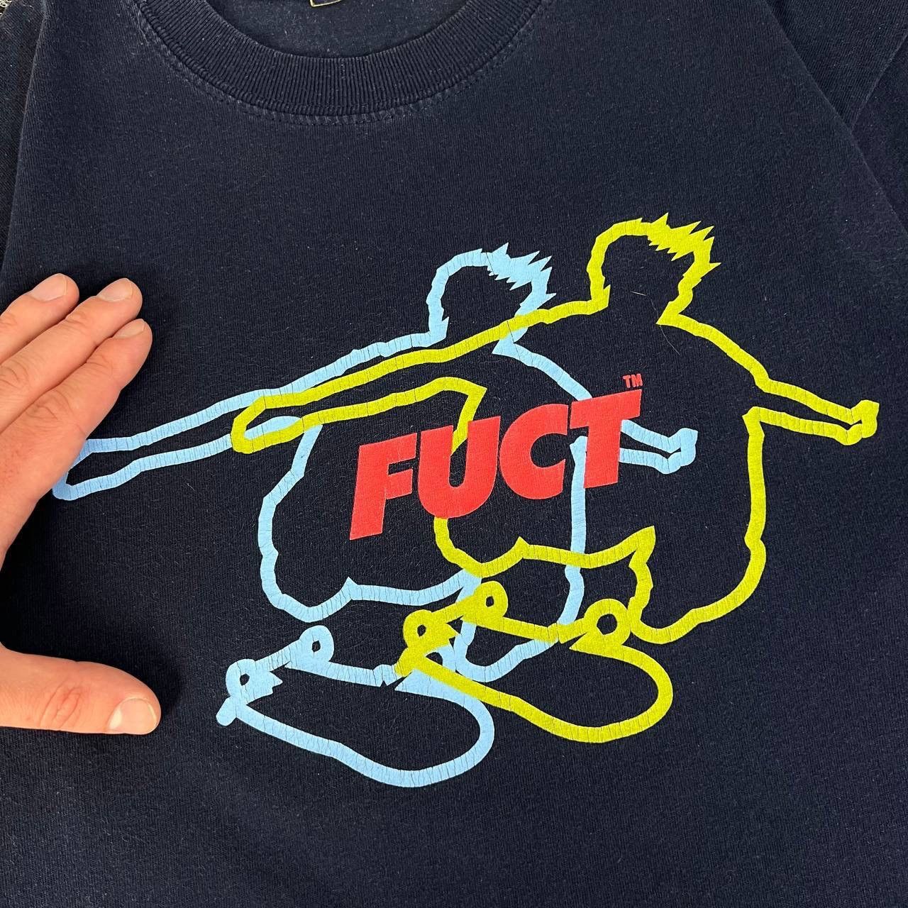 FUCT Rare Fuct Vintage Crazy Skateboard Tee Y2k Style Big Logo Size US M / EU 48-50 / 2 - 3 Thumbnail