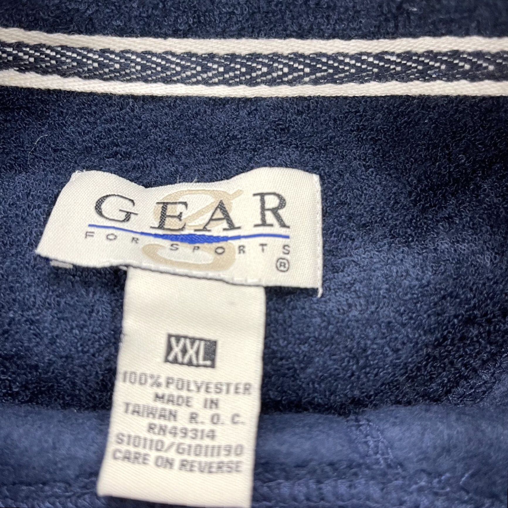 Vintage VINTAGE Eagle Ridge Golf Sweatshirt Galena 2XL Blue Fleece Crewneck 90s Mens Size US XXL / EU 58 / 5 - 4 Thumbnail