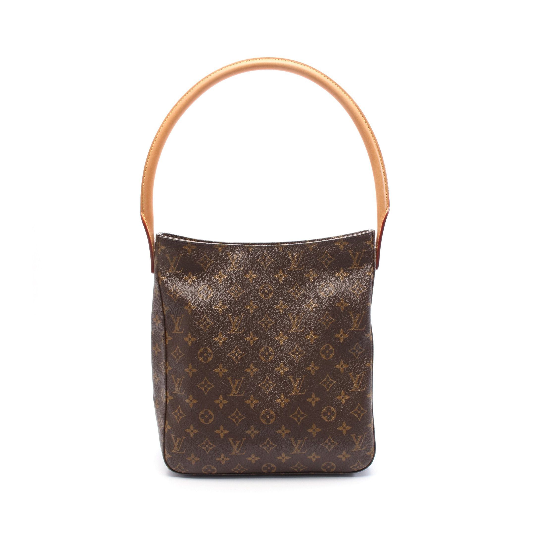 Louis Vuitton Louis Vuitton Looping Gm Monogram Shoulder Bag Leather Brown Size ONE SIZE - 1 Thumbnail