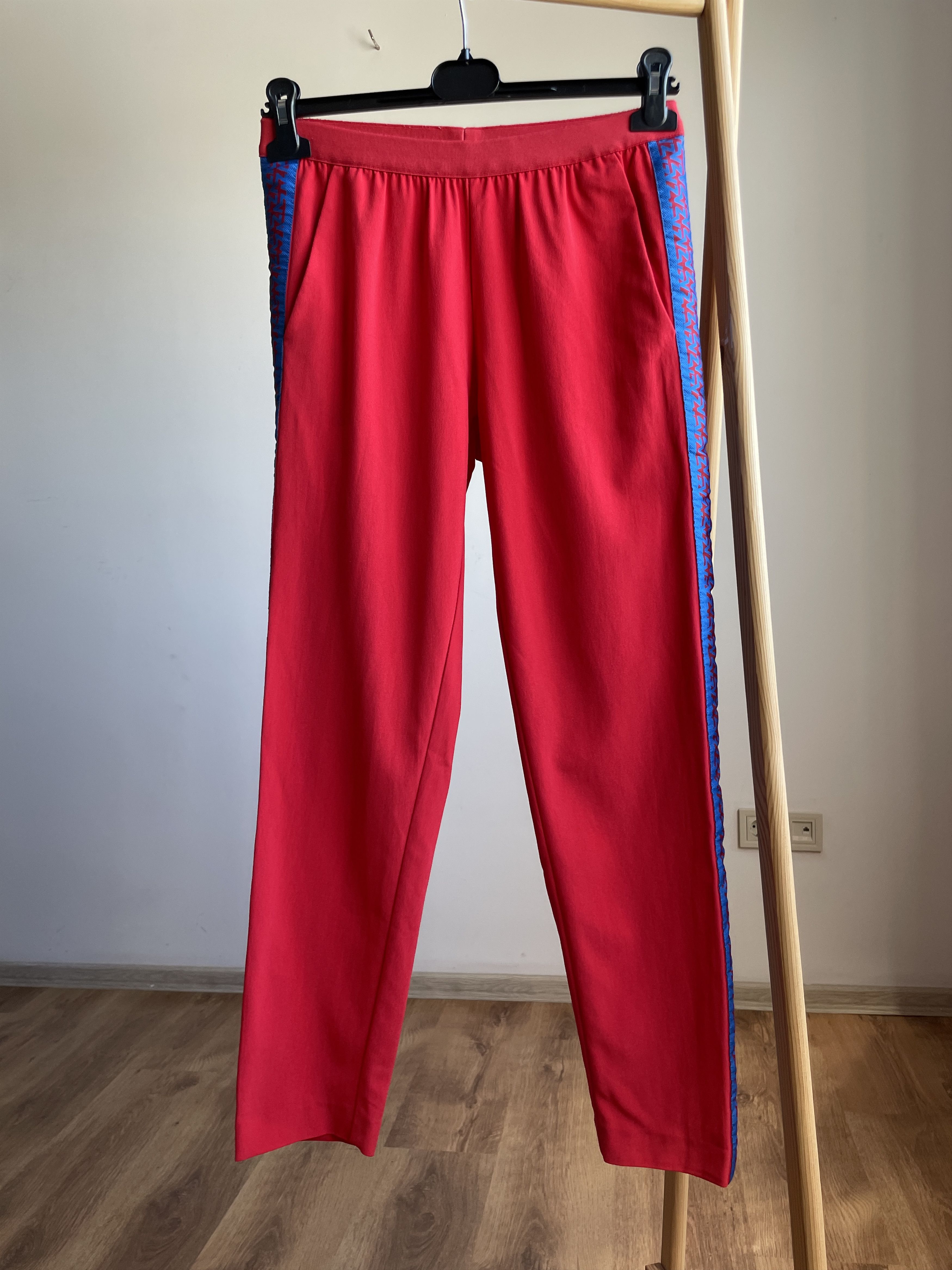 Zadig & Voltaire Zadig & Voltaire Womens Paula Tape Logo Pants Size EUR 36 Size 25" / US 0 / IT 36 - 1 Thumbnail