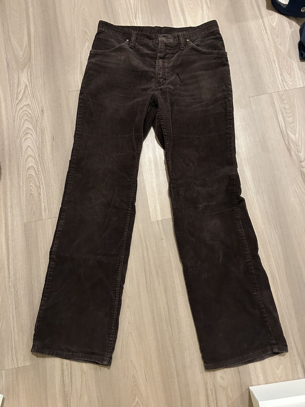 Wrangler 80’s Wrangler Flare Corduroys X RICK OWENS X LGB Size US 30 / EU 46 - 1 Thumbnail