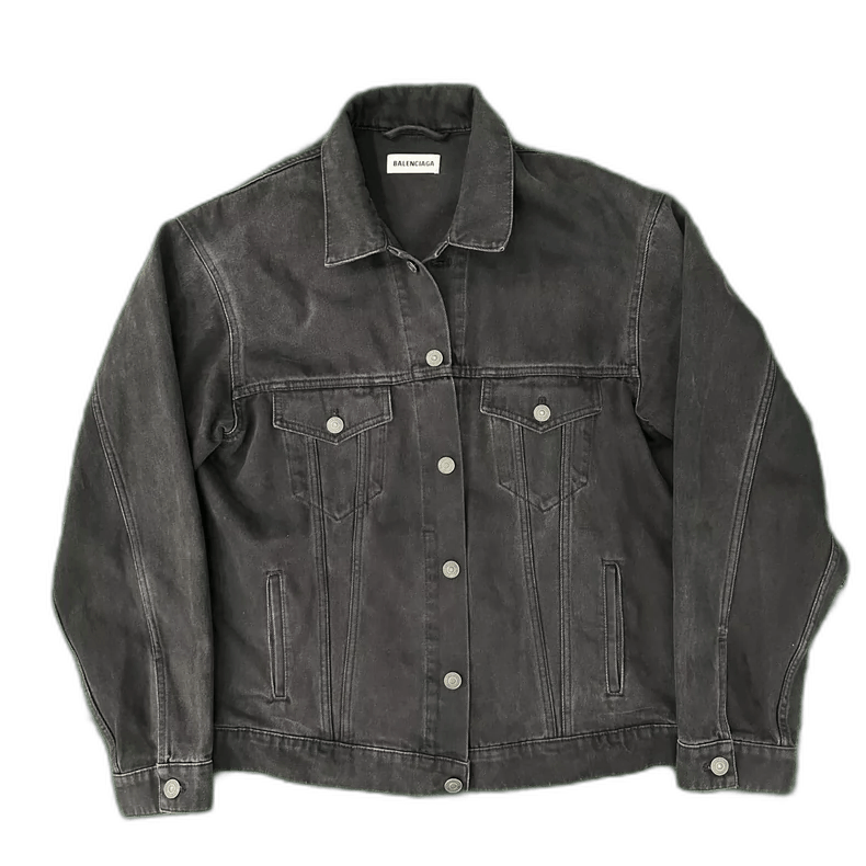 Balenciaga Balenciaga Balenciaga Denim Jacket in Excellent Condition Size US L / EU 52-54 / 3 - 1 Thumbnail