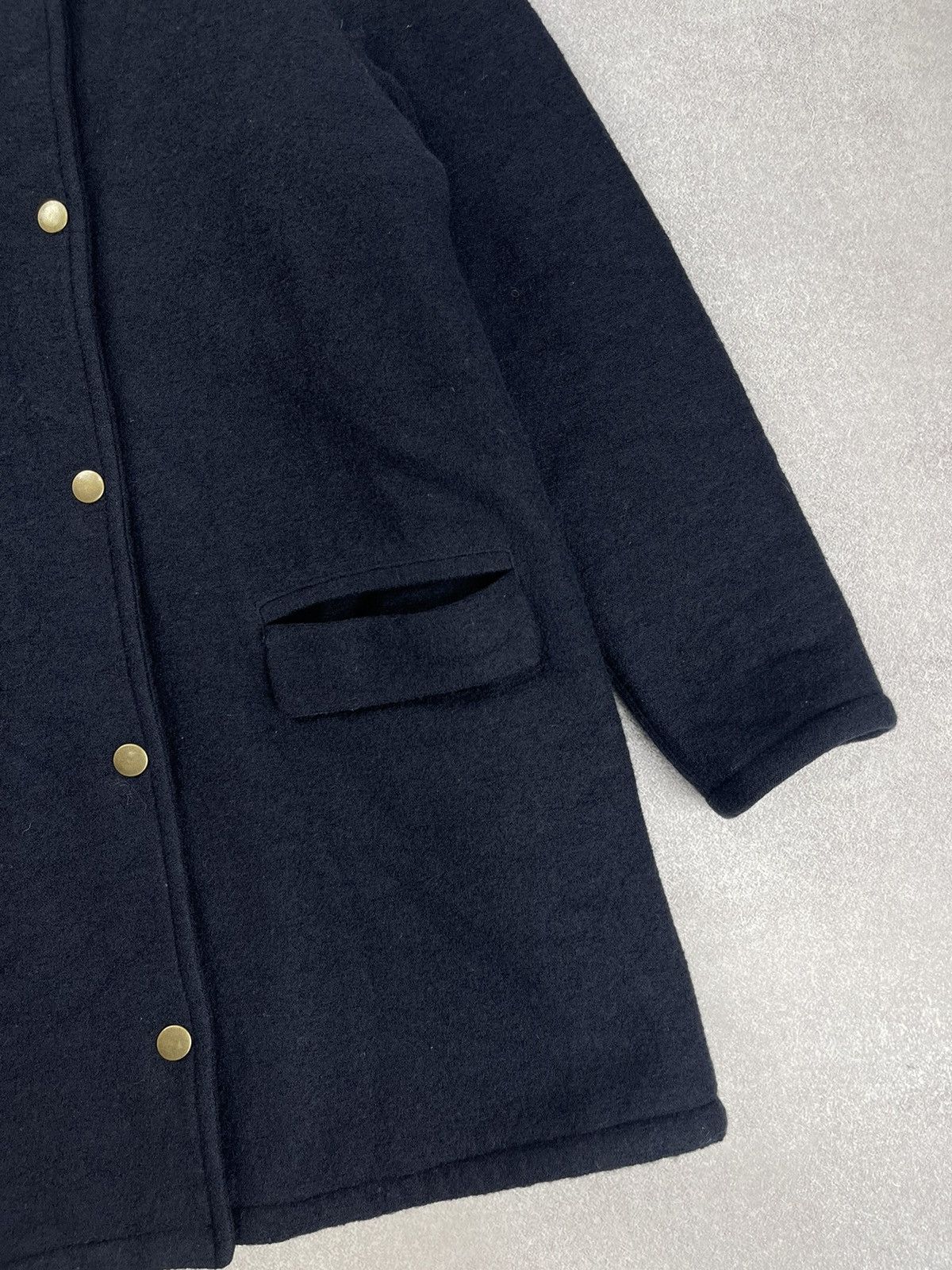 A.P.C. A.P.C. Rue Madame Paris Navy Wool Duffle Coat Jacket Size 34 Size XXS / US 00 / IT 34 - 2 Thumbnail