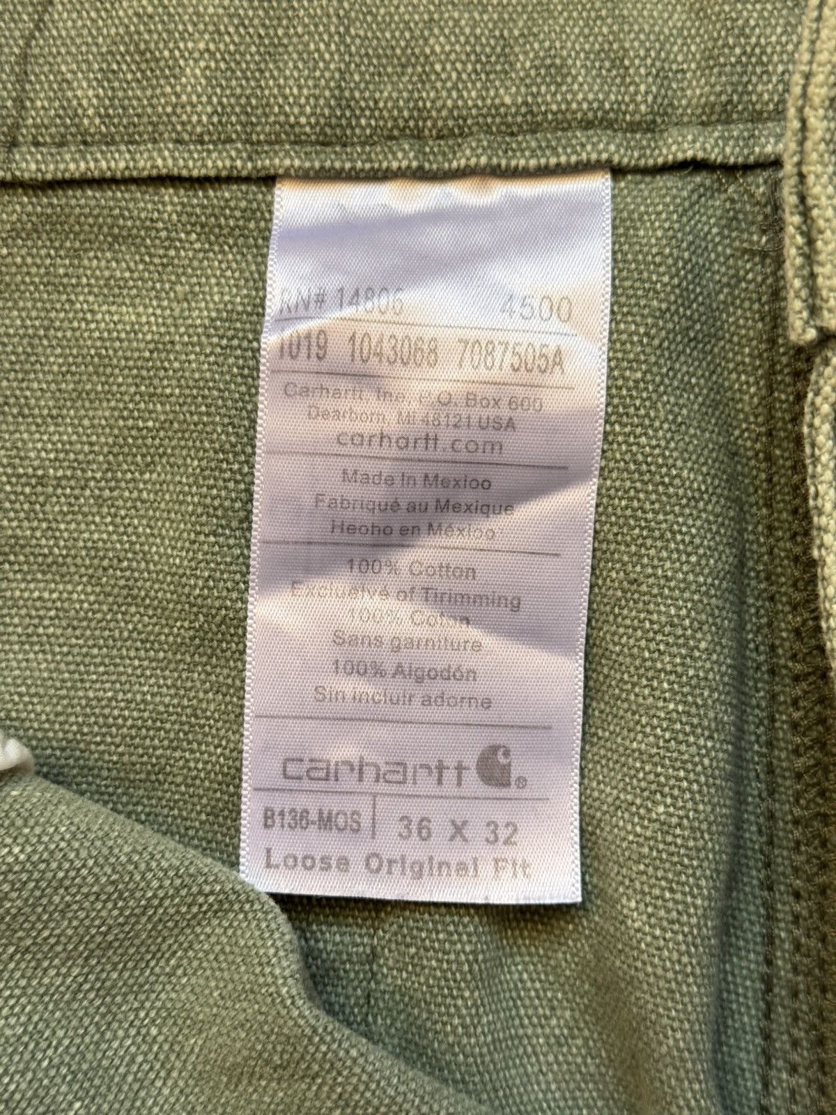 Carhartt Vintage Carhartt double knit pants Size US 36 / EU 52 - 17 Thumbnail