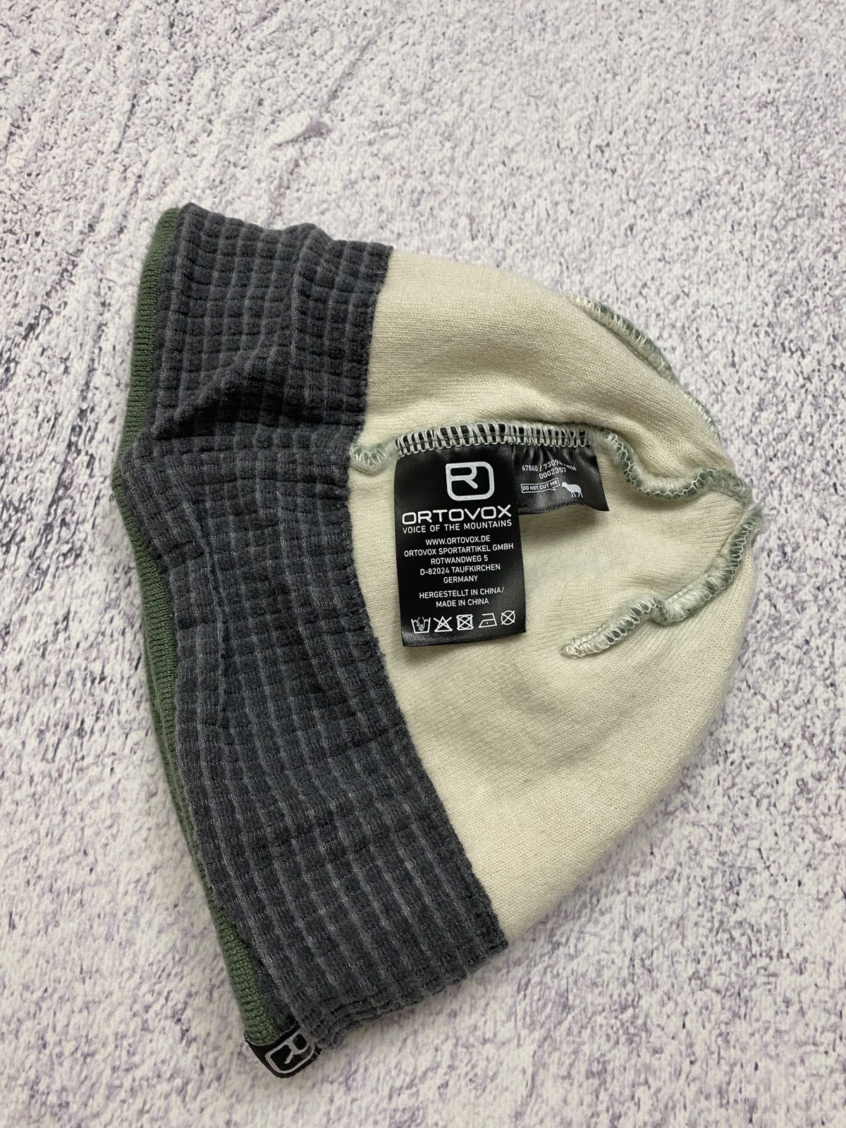 ORTOVOX Ortovox Big Logo Merino Wool Beanie Hat Gorpcore Outdoor Size ONE SIZE - 5 Thumbnail