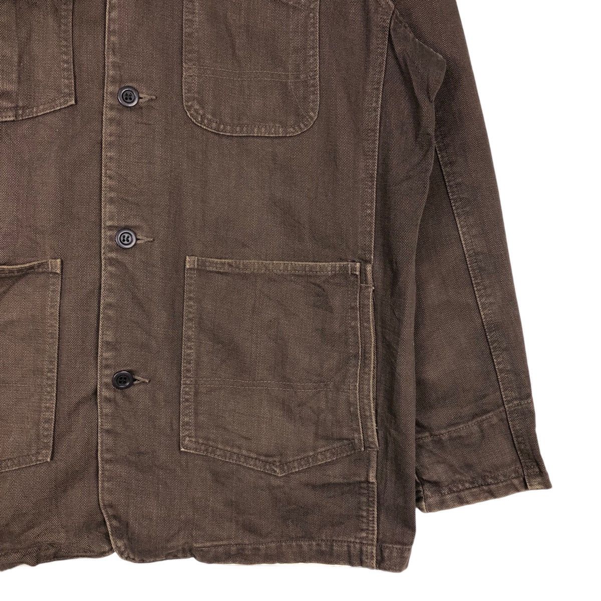 Japanese Brand 🔥Vintage Chore Work Jacket Japan Made Issey Miyake Design Size US M / EU 48-50 / 2 - 5 Thumbnail