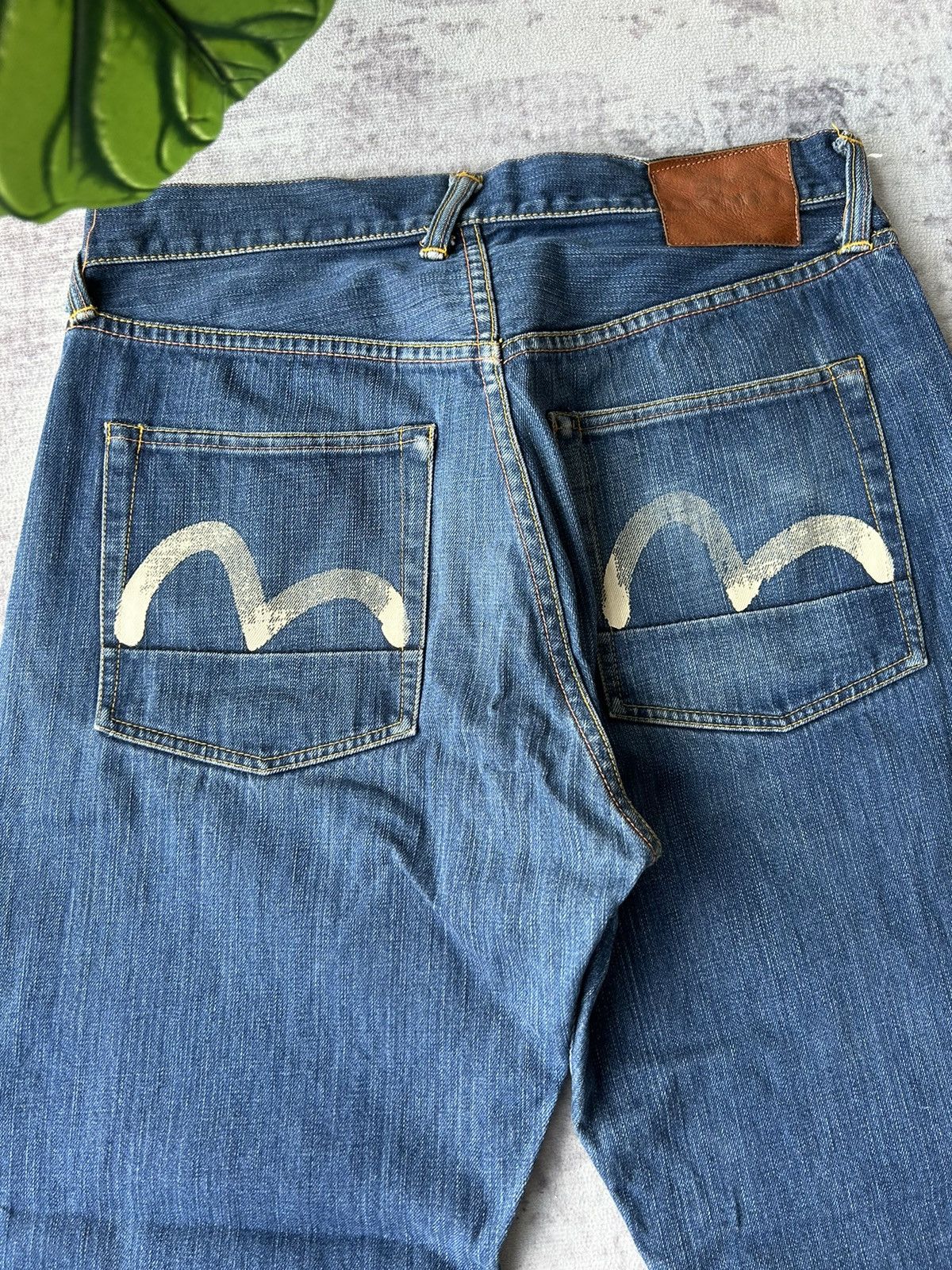 Evisu Evisu Denim Jeans Size US 33 - 2 Thumbnail