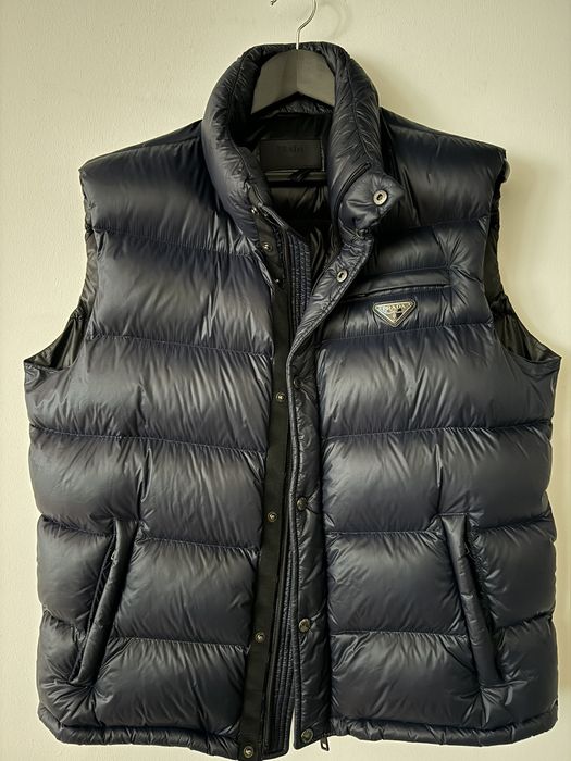 Prada down hot sale vest