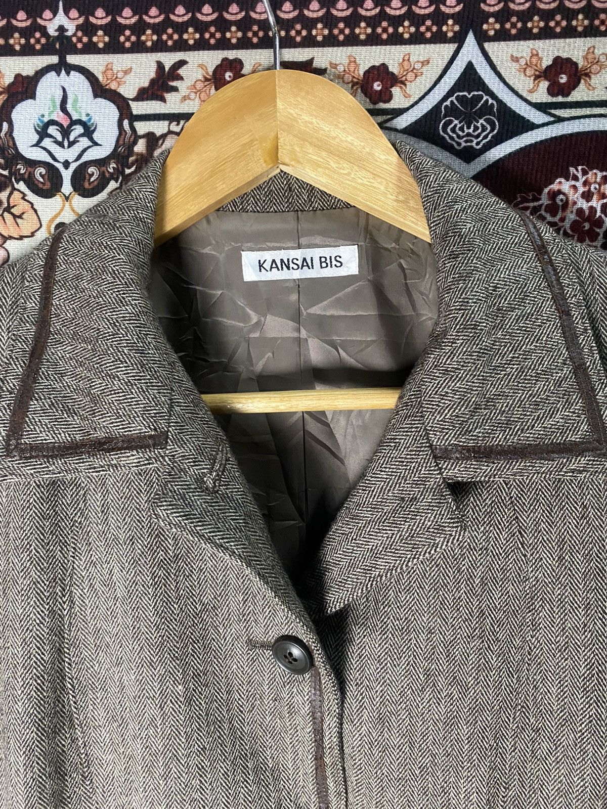 Designer × Kansai Yamamoto Kansai Bis by Kansai Yamamoto Button Coat Size 38R - 6 Thumbnail