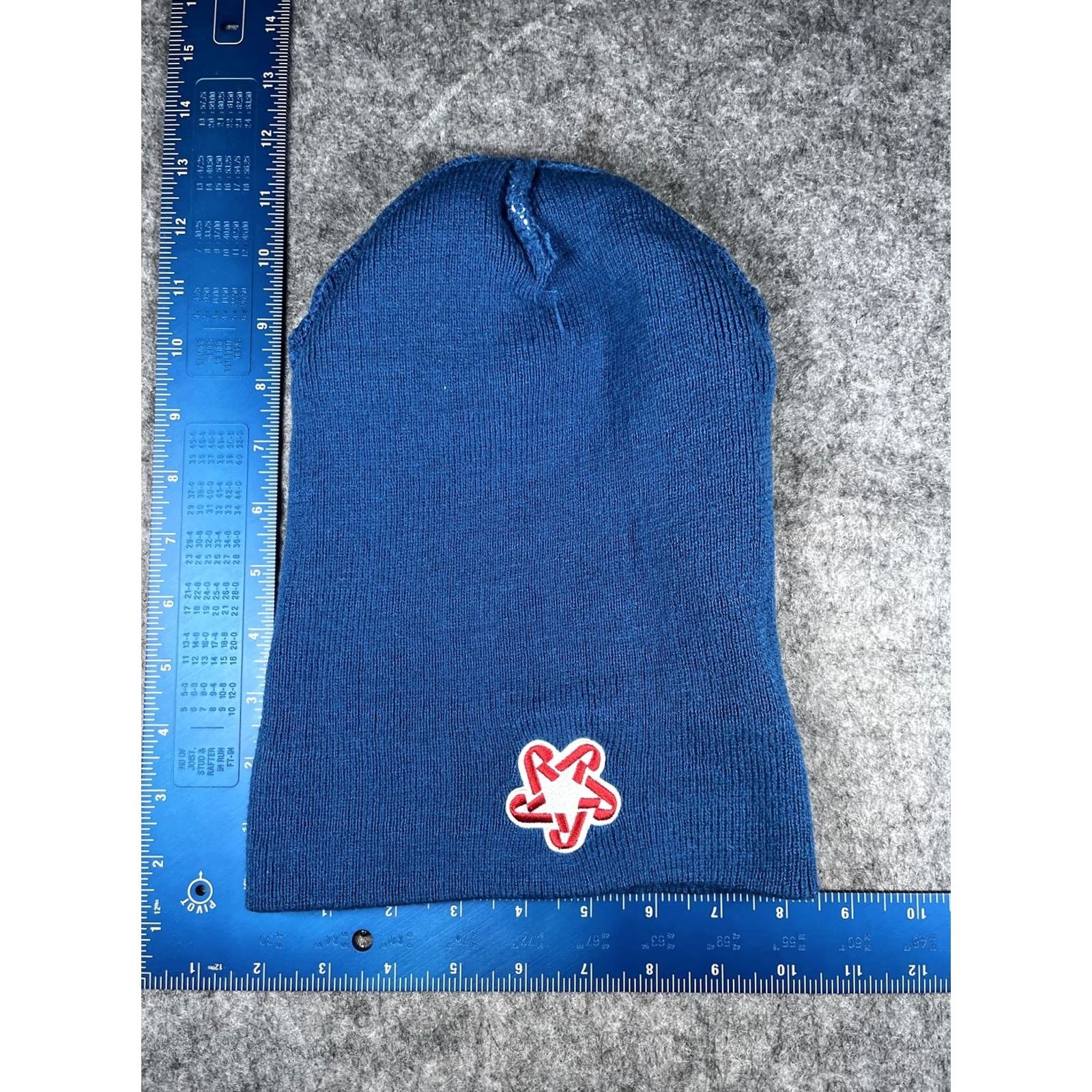 Vintage VINTAGE: No (excluded) 3M Thinsulate Beanie Mens M Blue Knit Insulated Thermal Stretch Winter Hat Shirt Size ONE SIZE - 4 Thumbnail