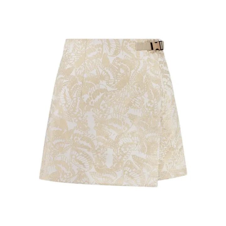 Dior Dior Golden Printed Split Skirt Shorts 0079 Size 32" / US 10 / IT 46 - 1 Thumbnail