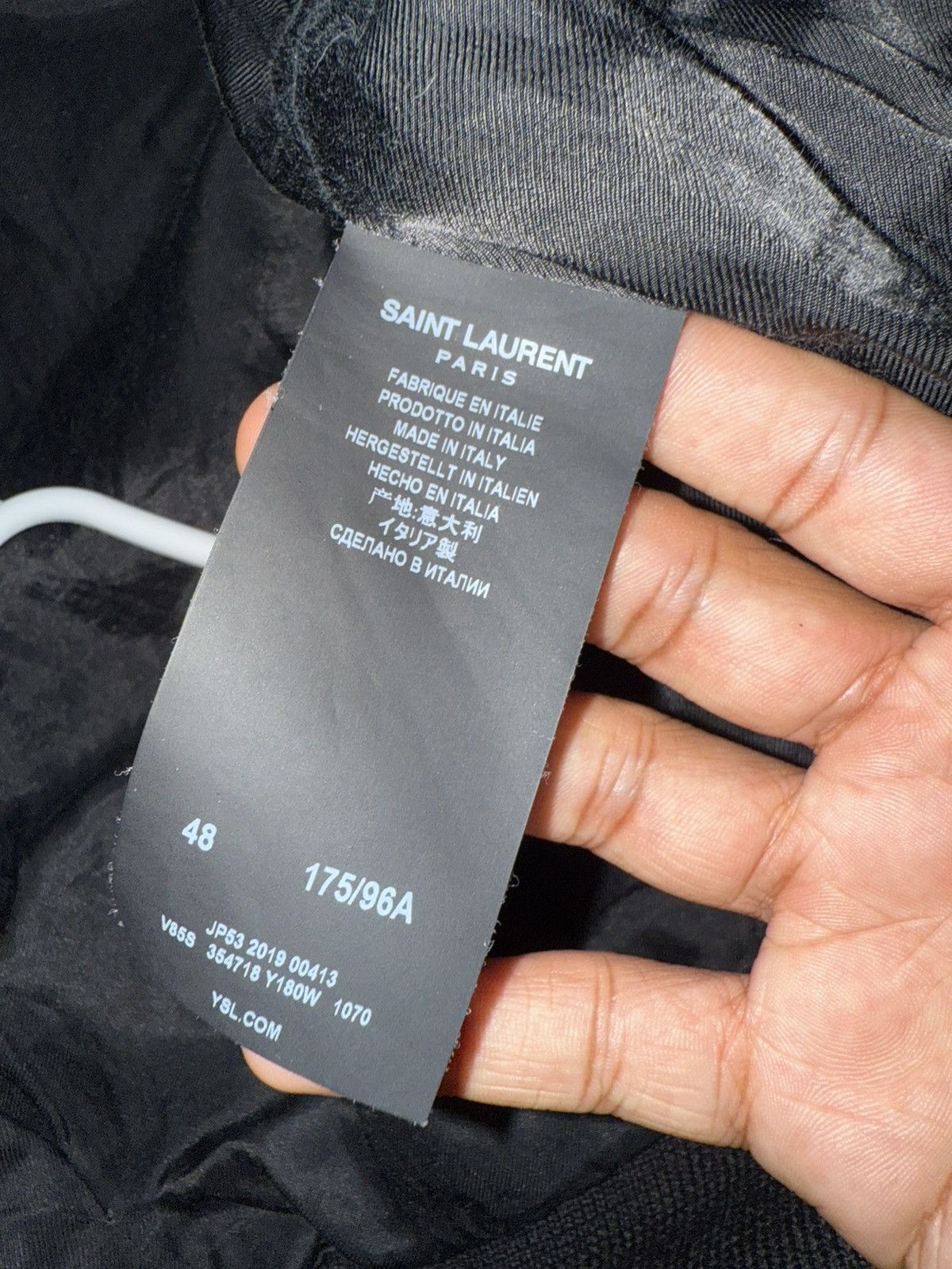 Saint Laurent Paris SAINT LAURENT TEDDY Size US M / EU 48-50 / 2 - 5 Thumbnail