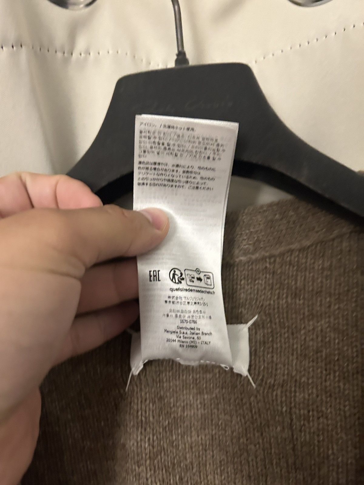 Maison Margiela Maison Margiela Cut-Out Detailed Knitted Cardigan Size US XL / EU 56 / 4 - 8 Thumbnail