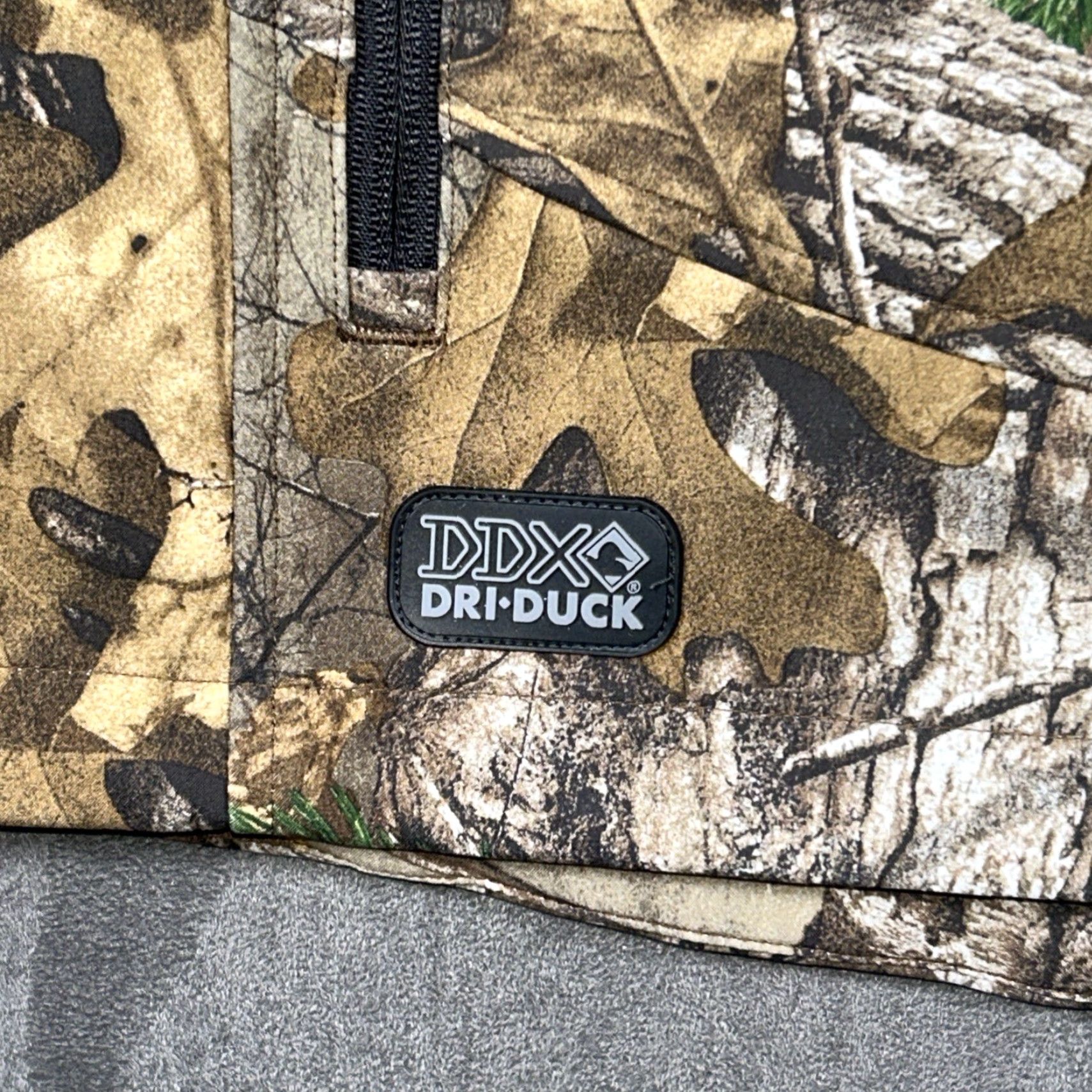 Realtree VINTAGE Dri Duck DDX RealTree Camo Nine Line Logo Full Zip Jacket M Mens Size US M / EU 48-50 / 2 - 3 Thumbnail