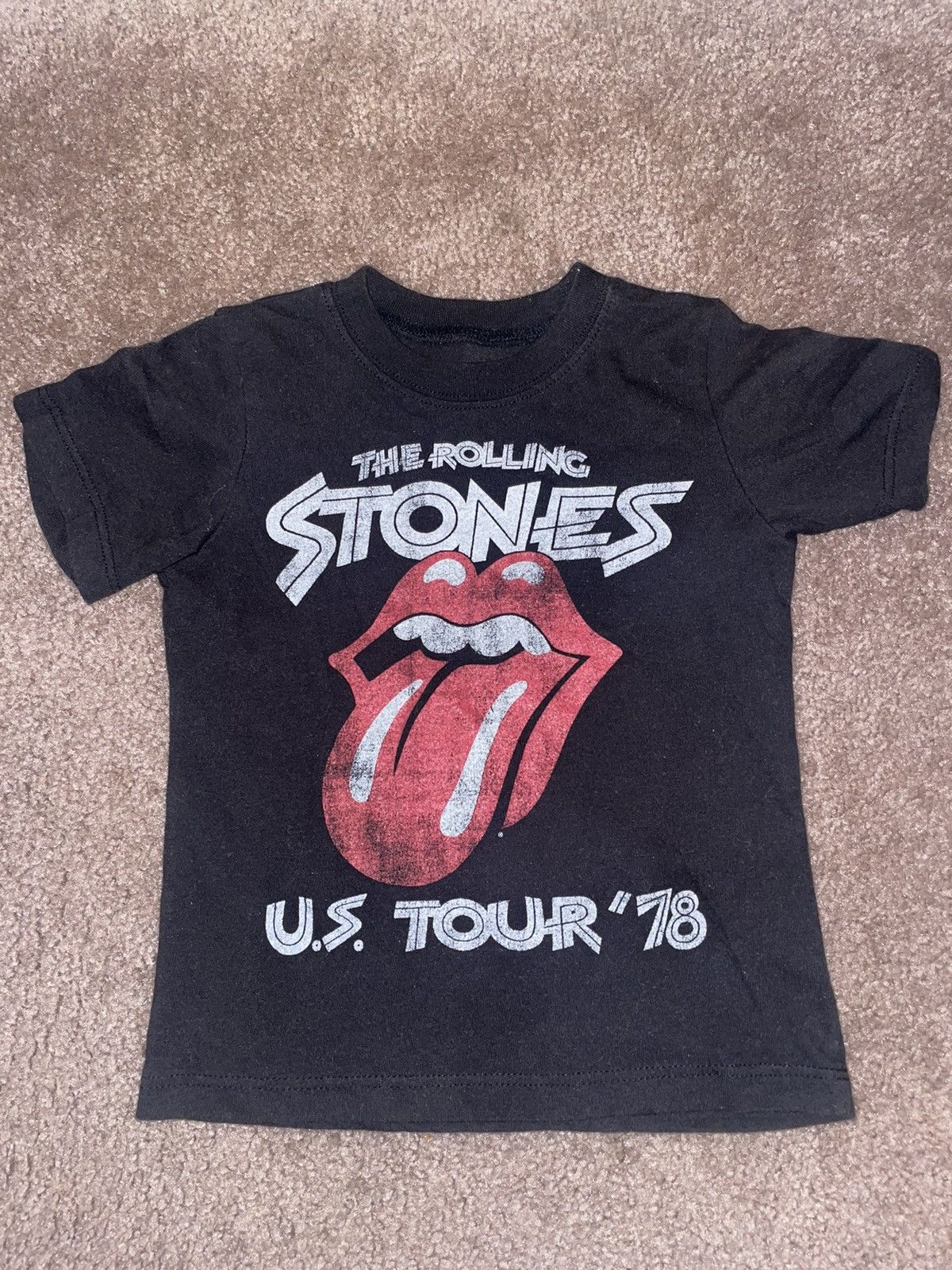 The Rolling Stones The Rolling Stones 3T t shirt kids tee Size US XXS / EU 40 - 1 Thumbnail