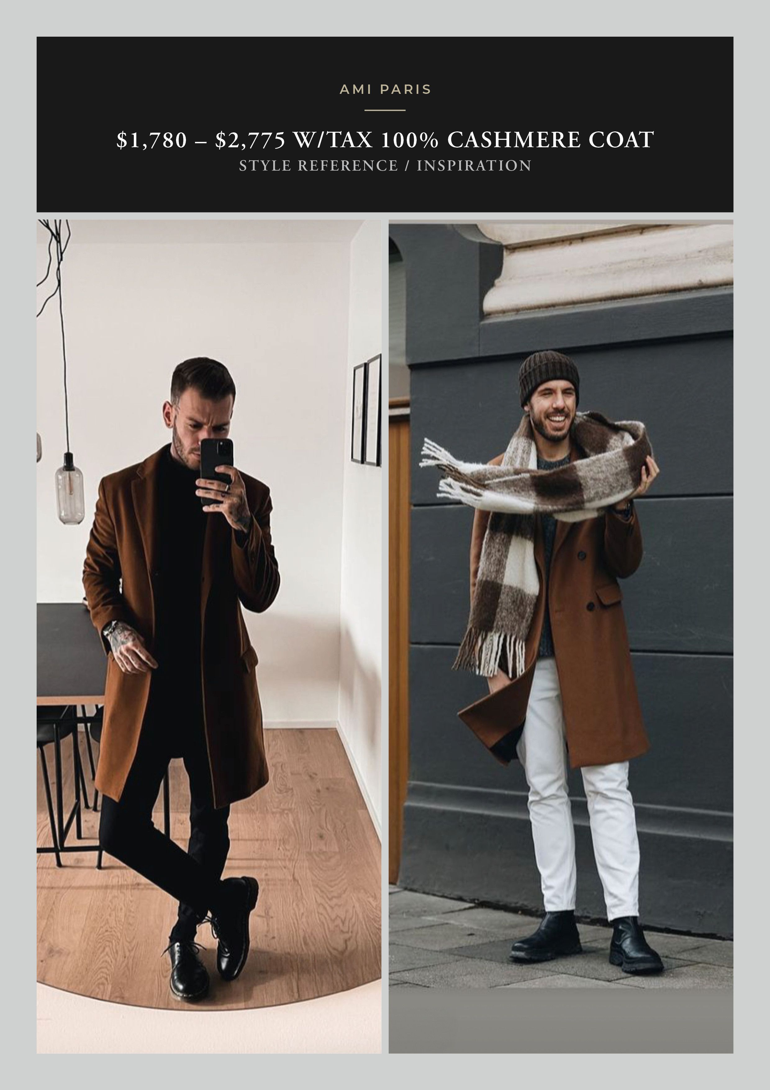 AMI Coveted $2K AMI Cashmere, Chris Evans Knives Out inspired Size US S / EU 44-46 / 1 - 10 Thumbnail