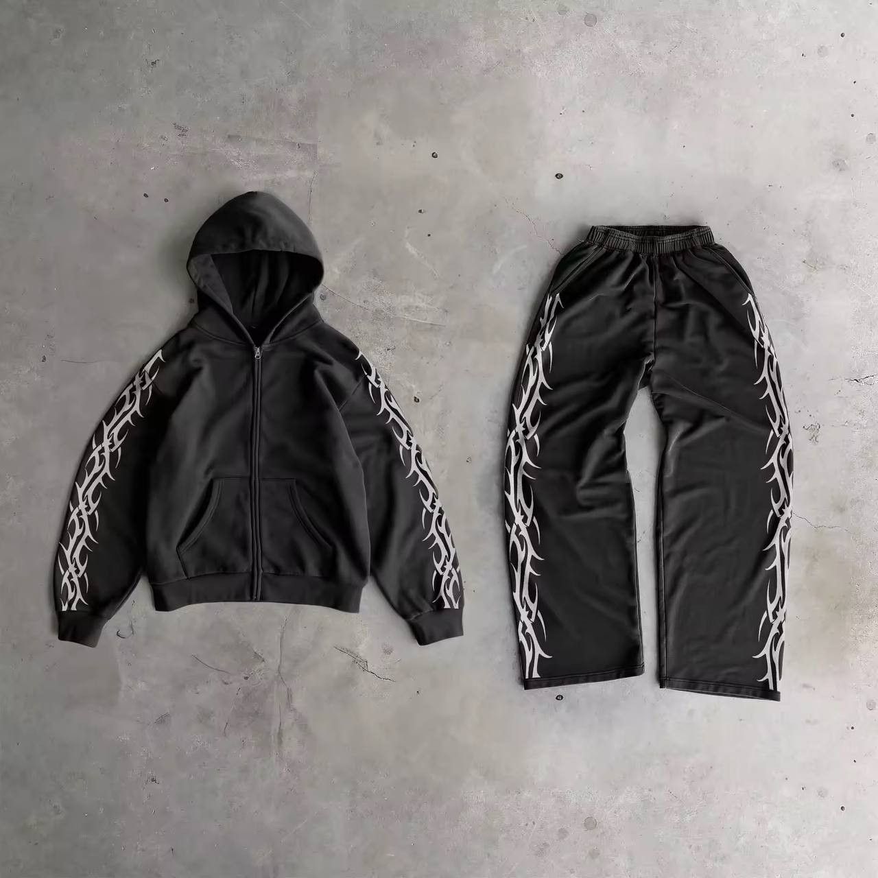 Japanese Brand × Vintage cotton tracksuit Size 40R - 1 Thumbnail