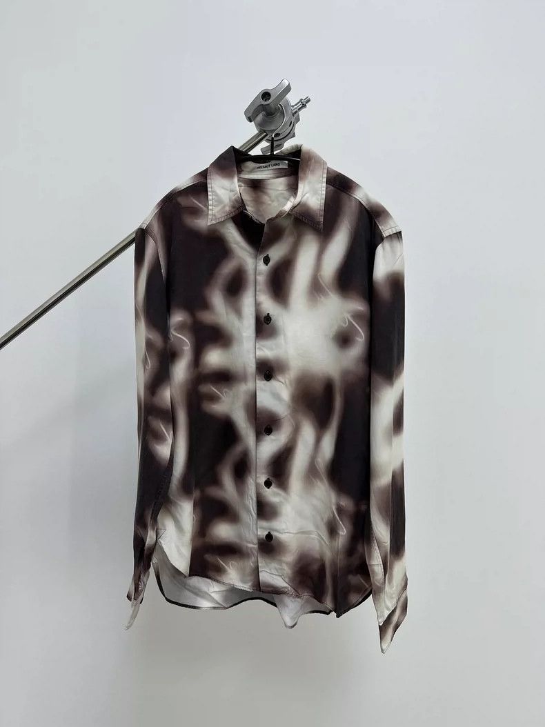 Helmut Lang helmut lang patterned long sleeve shirt-dmc Size US M / EU 48-50 / 2 - 1 Thumbnail