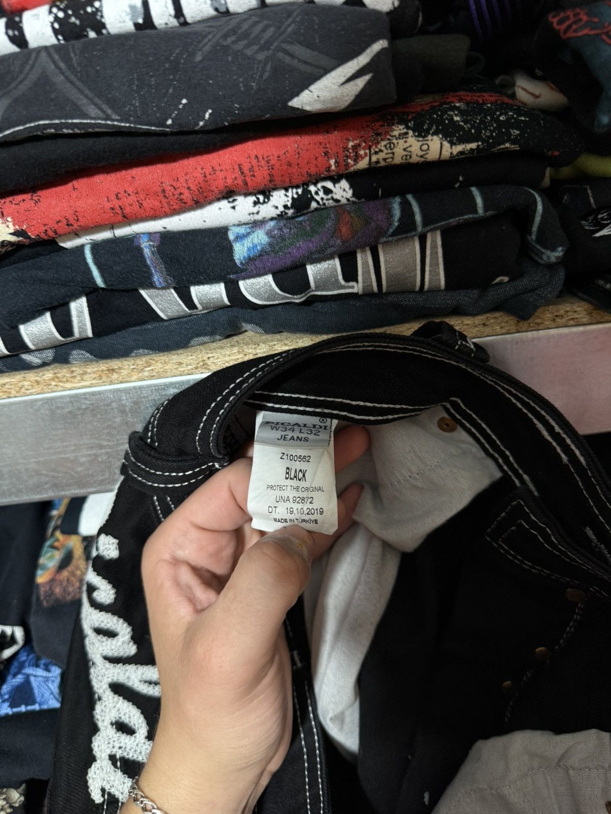Japanese Brand Rare Japanese Brand Picaldi Baggy Rap Jeans Y2K Hype Size US 34 / EU 50 - 10 Thumbnail