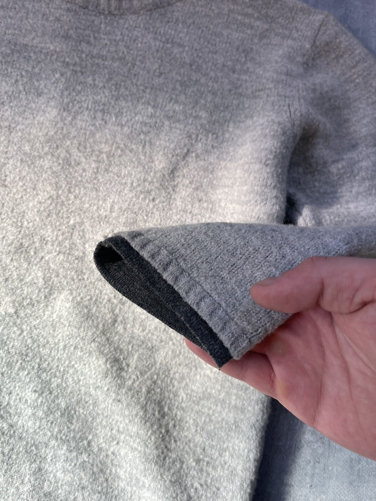 Trussardi × Vintage Vintage 90s Trussardi Luxury Designer Knitted Wool Sweater Size US M / EU 48-50 / 2 - 6 Thumbnail