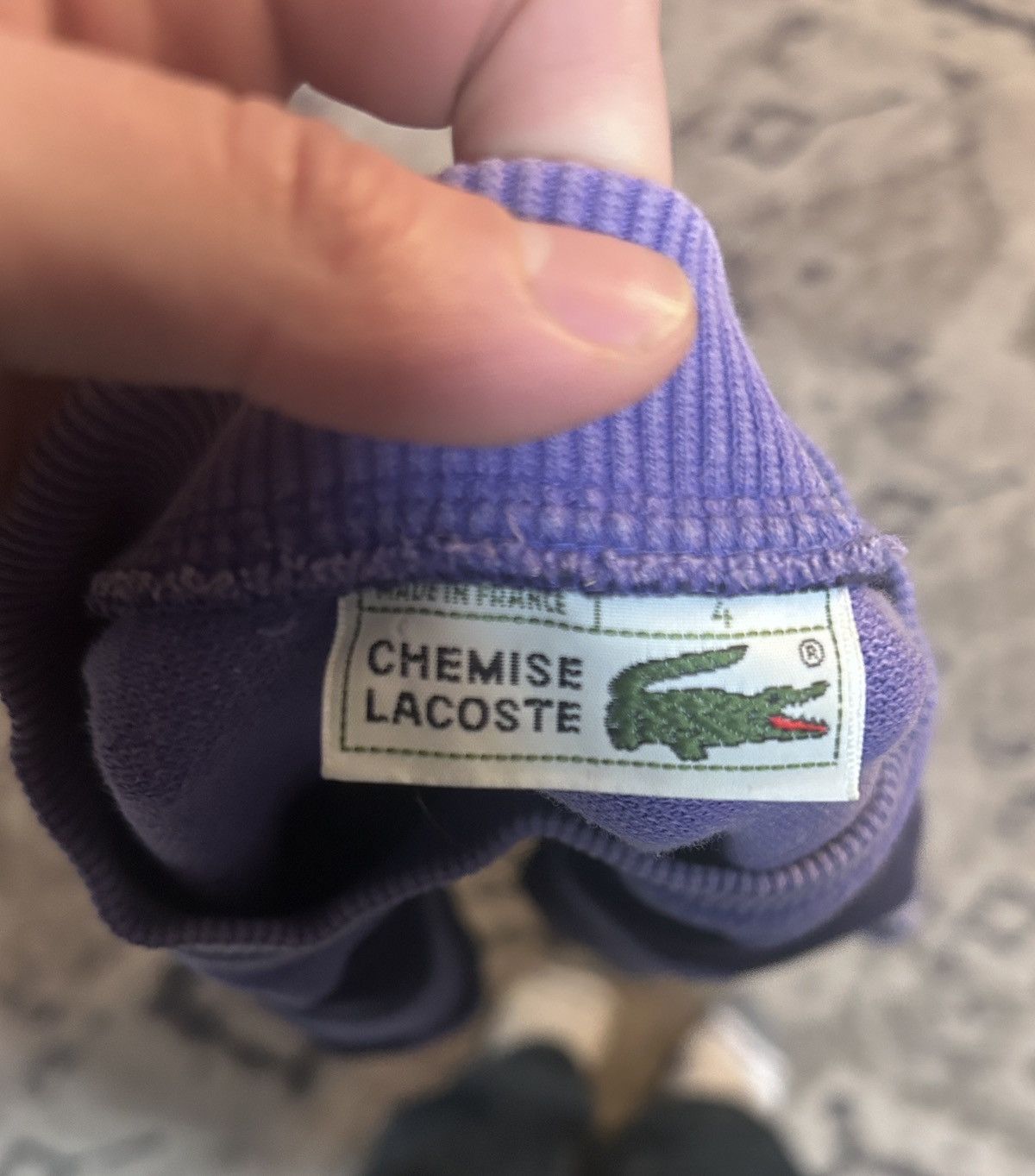 Lacoste Vintage Lacoste Sweatshirt - Size M Size US M / EU 48-50 / 2 - 3 Thumbnail