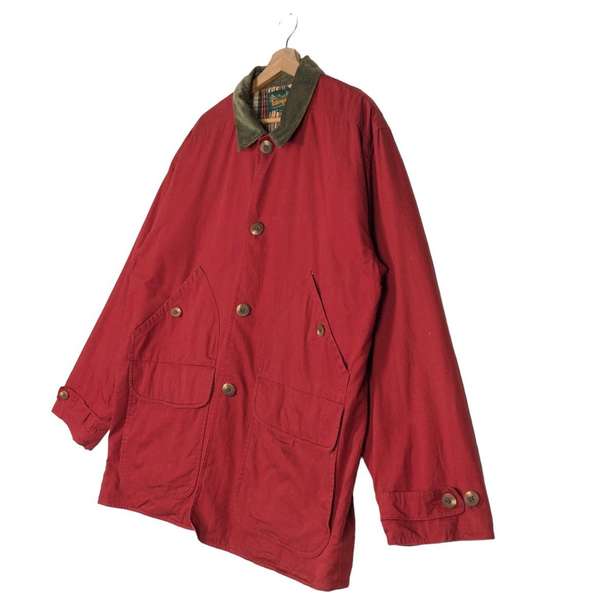 Japanese Brand 🔥90’s Intrepid Chore Jacket Cargo Blanket Lining Tartan Size US L / EU 52-54 / 3 - 2 Thumbnail