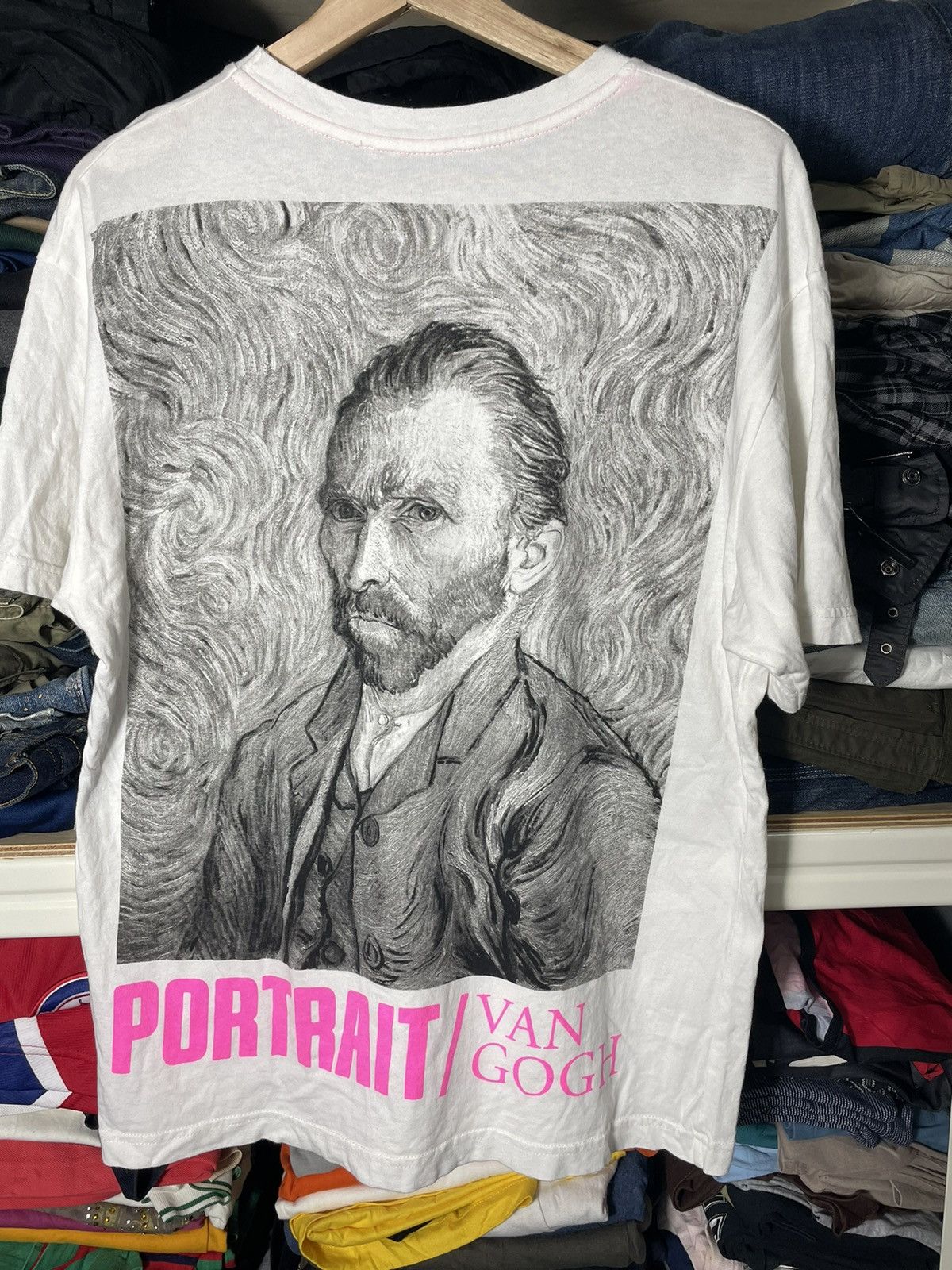 Zara Van Gogh Self Portrait Tee by Zara Size US L / EU 52-54 / 3 - 4 Thumbnail