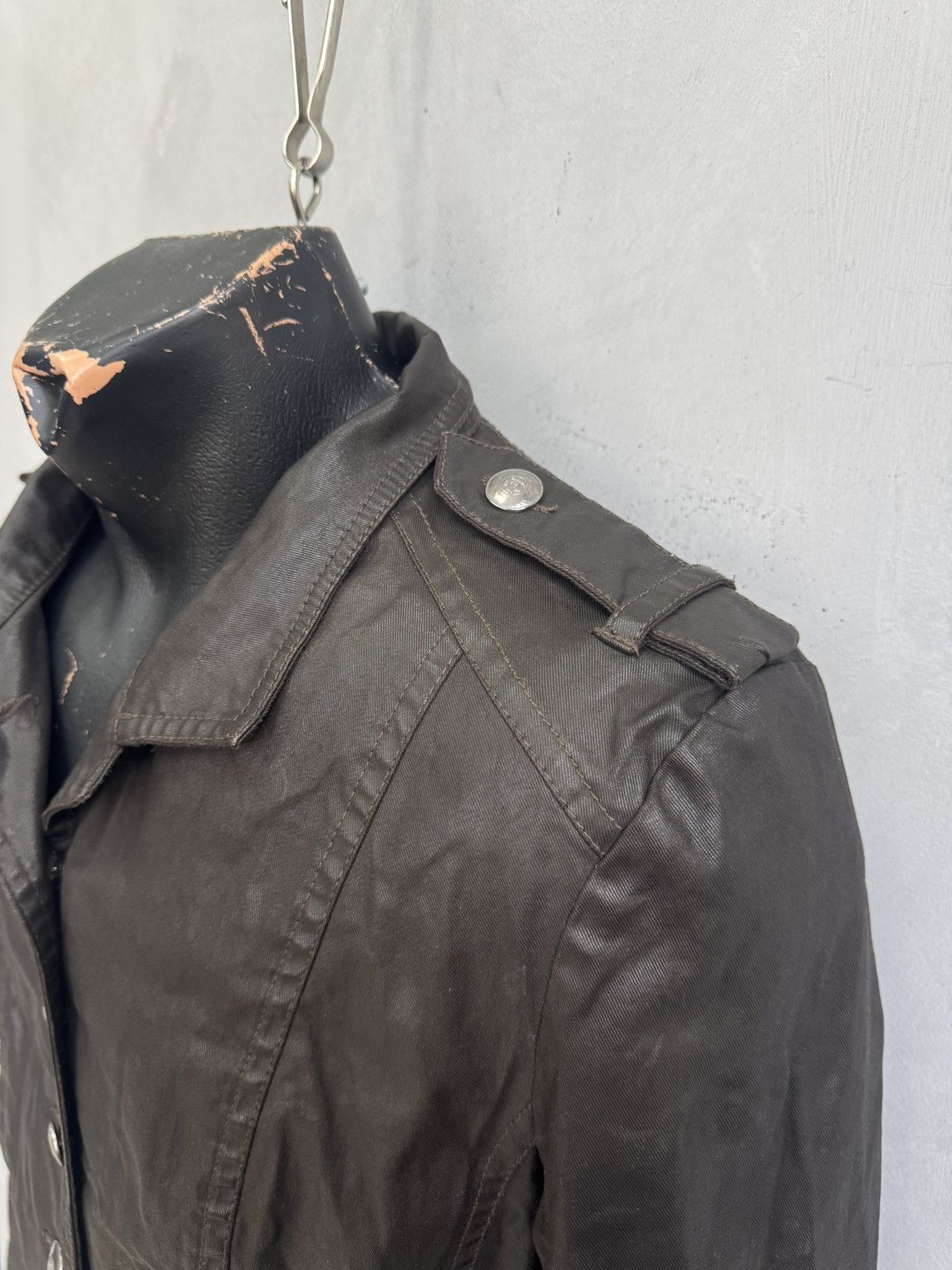 Other Vintage Blazer leather Y2k Diesel Style Avantgarde Japanese Size US M / EU 48-50 / 2 - 5 Thumbnail