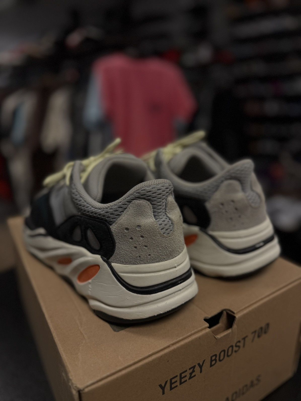 Adidas × Yeezy Yeezy 700 Wave Runner Size 11 Pre Owned W BOX Size US 11 / EU 44 - 4 Thumbnail