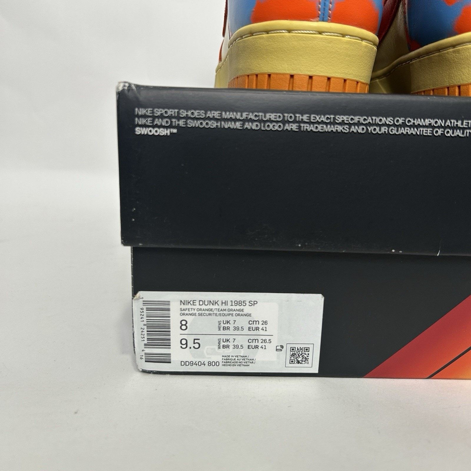 Nike Nike Dunk High 1985 SP “Safety Orange/ Team Orange” Size US 8 / EU 41 - 5 Thumbnail