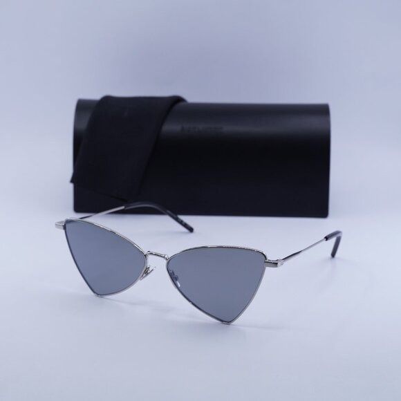 Saint Laurent Paris 🕶️ New Saint Laurent SL303 JERRY 010 Sunglasses - Silver Size ONE SIZE - 10 Thumbnail