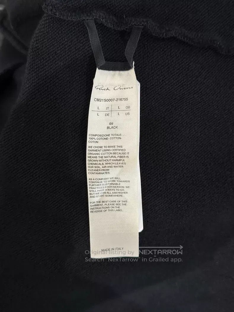Rick Owens Rick Owens Champion Hoodie Size US L / EU 52-54 / 3 - 8 Thumbnail