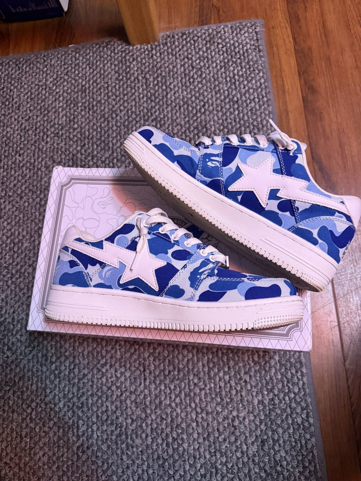 Bape ABC Camo 20th Anniversary Bapesta Size US 10 / EU 43 - 2 Thumbnail